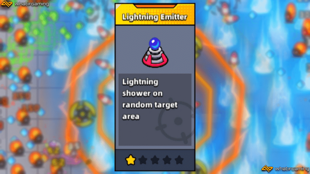 Lightning Emitter description in Survivor.io