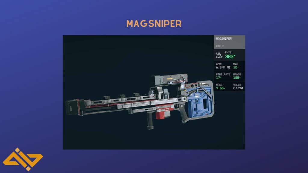 MagSniper Weapon for Sniper Build in Starfield