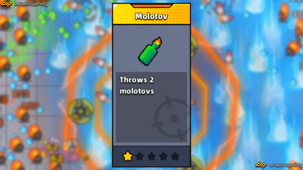 Molotov description in Survivor.io