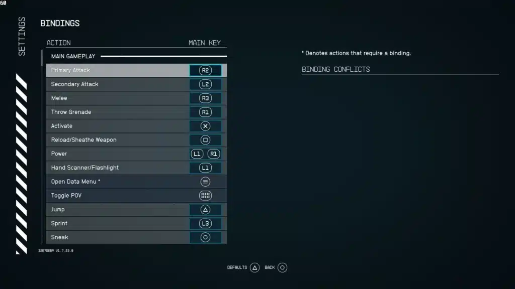Enable Starfield PlayStation Button Prompts Using This Mod