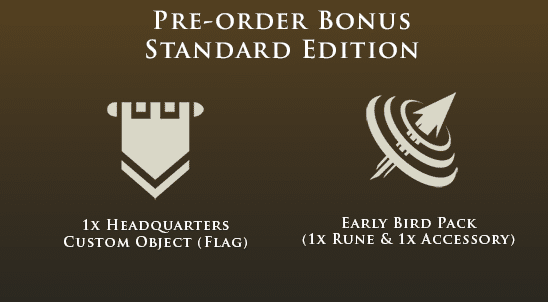 Pre-Order Bonuses