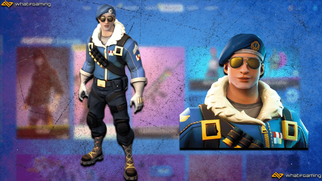 A photo of the rare Fortnite skin Royale Bomber.