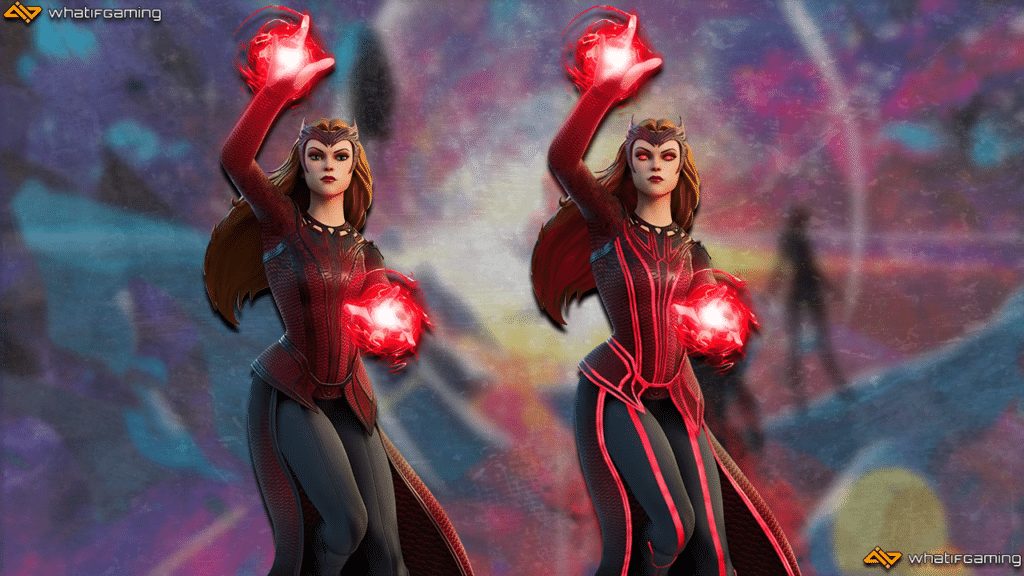 One of the best Fortnite girl skins, Scarlet Witch