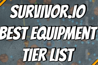 Survivor.io Best Equipment Tier List title card