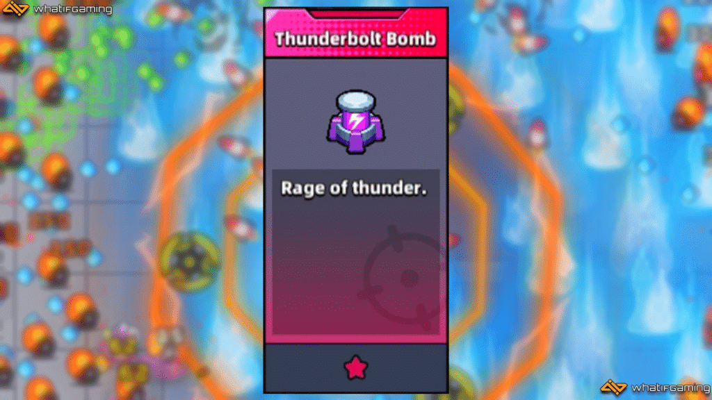 Thunderbolt Bomb description