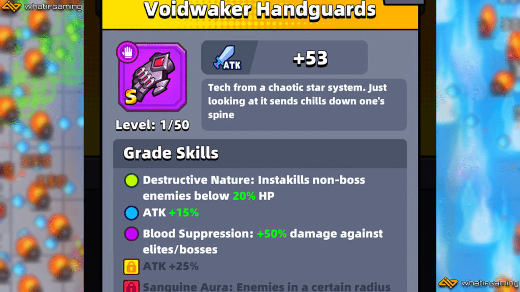 Voidwaker Gloves description