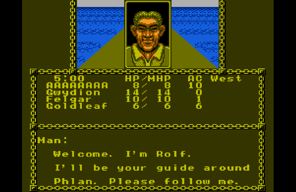 Pool of Radiance is a solid Advanced D&D title, a great NES RPG.