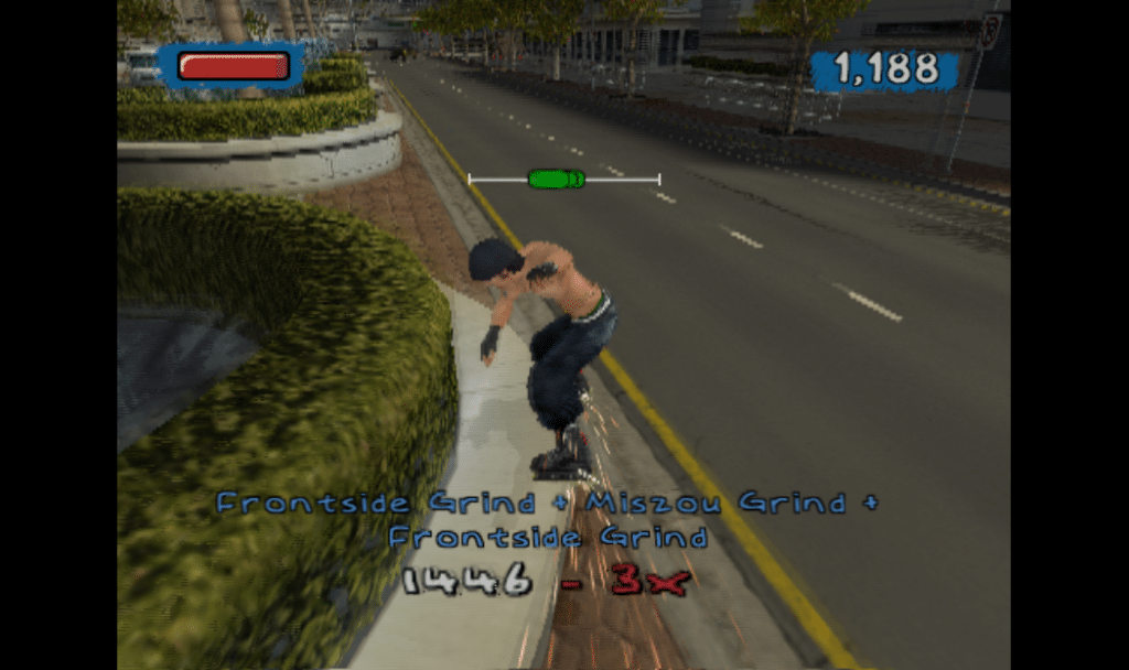 Aggressive Inline is a depiction of the eponymous sport on the PS2.