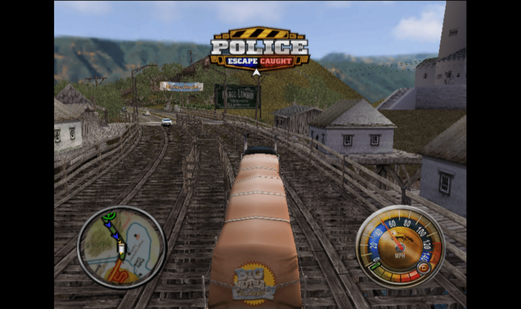 Big Mutha Truckers is a fun and different 18-wheeler game, also played on the PS2.