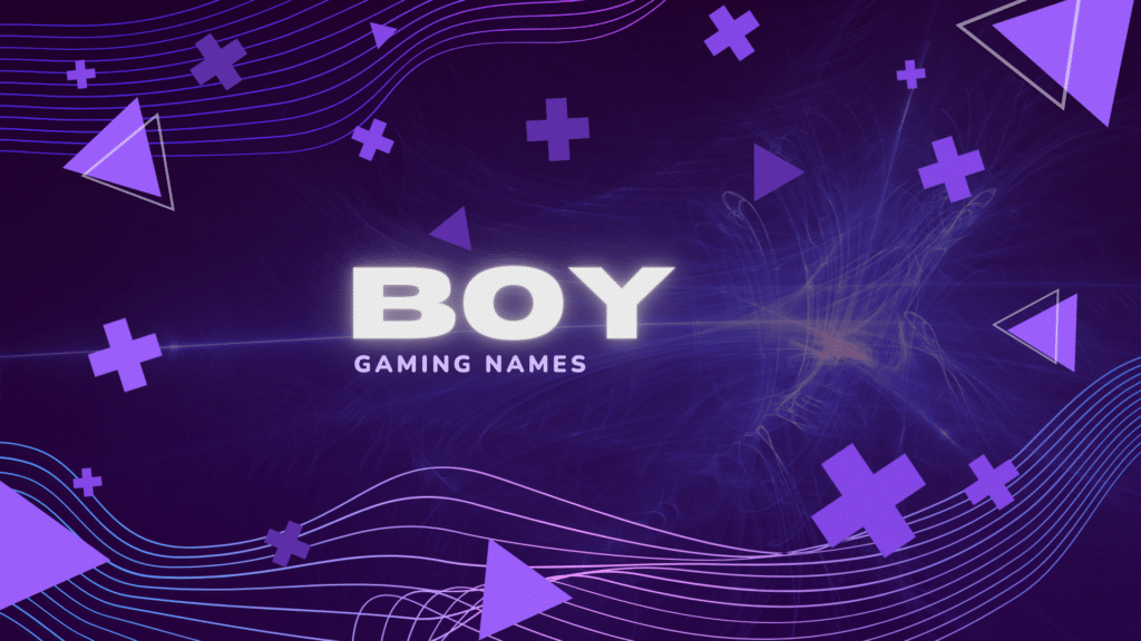 boy gaming names