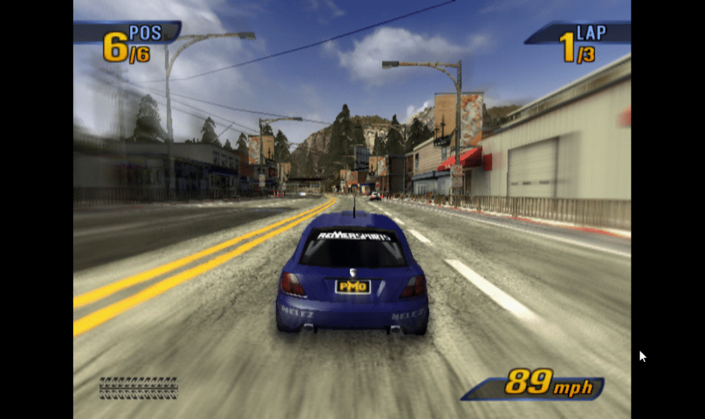 Burnout 3 is a fantastic racing game on the PS2.