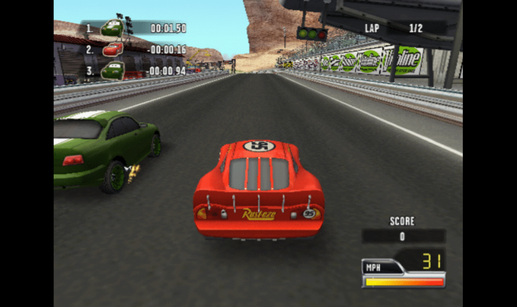 The Cars series was successful even on the PS2.