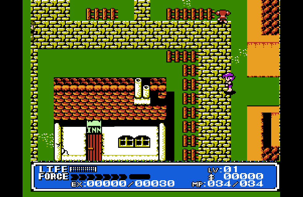 Crystalis brings unique gameplay mechanics to a saturated NES RPG world.