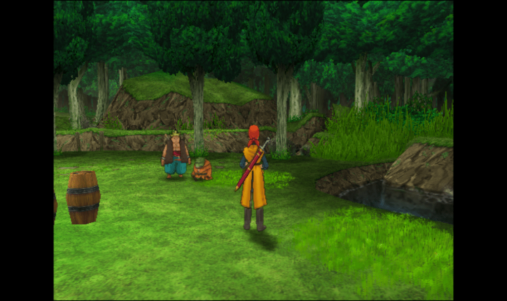 Dragon Quest VIII is a great game, combining action and RPG elements, popular on the PS2.