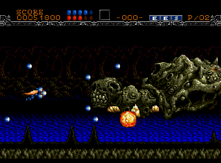 Gynoug or Wings of Wor is a fun shooter, with both great gameplay and story.