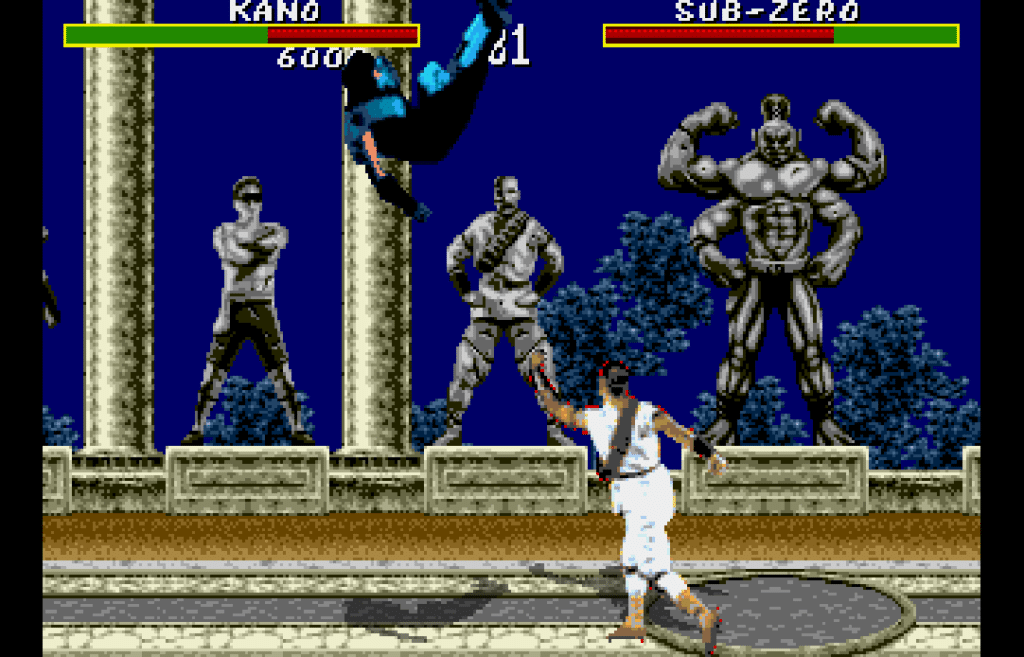 The first Mortal Kombat, one of the the best Sega Genesis games.