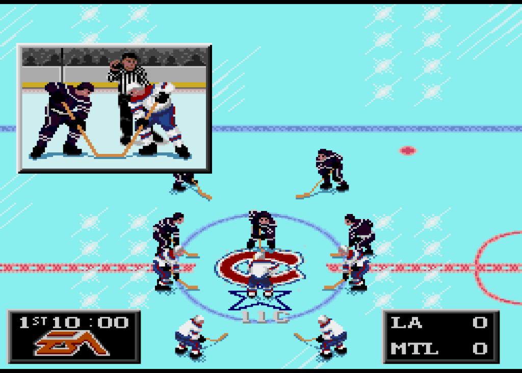 NHL '94 was a popular ice hockey game for the Sega Genesis.