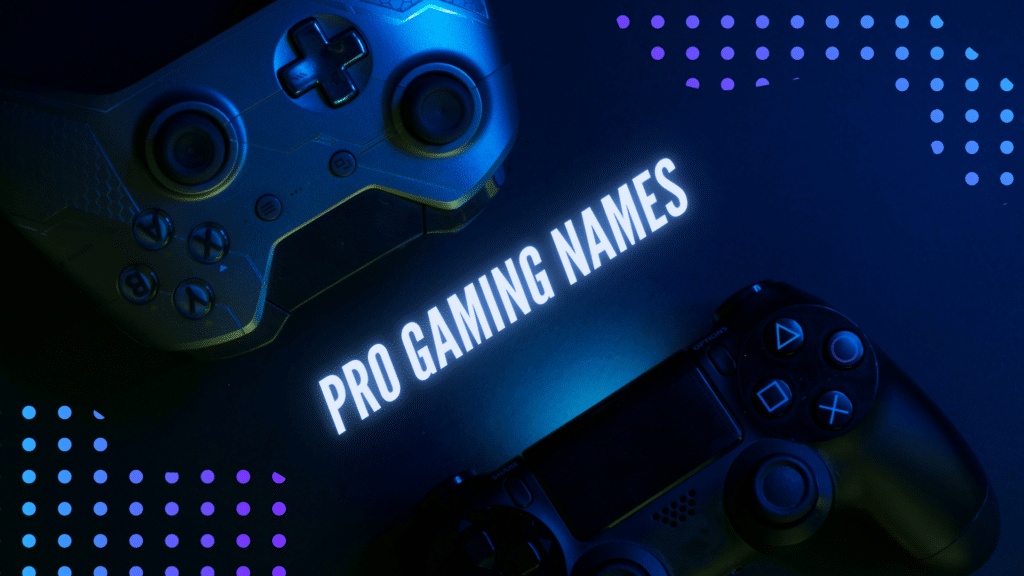 pro gaming names