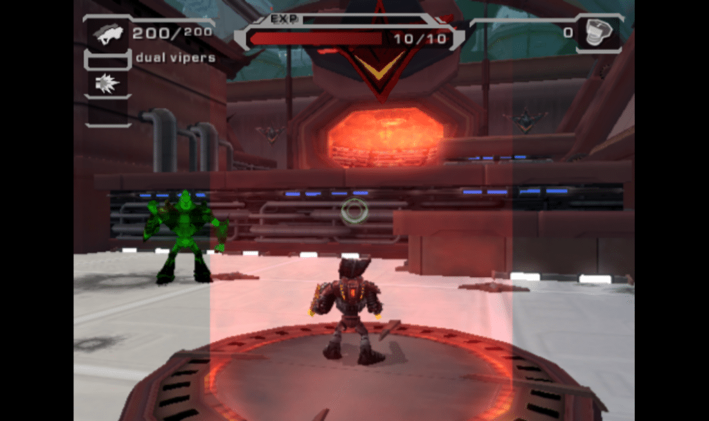 Ratchet: Deadlocked is a fun co-op PS2 game.