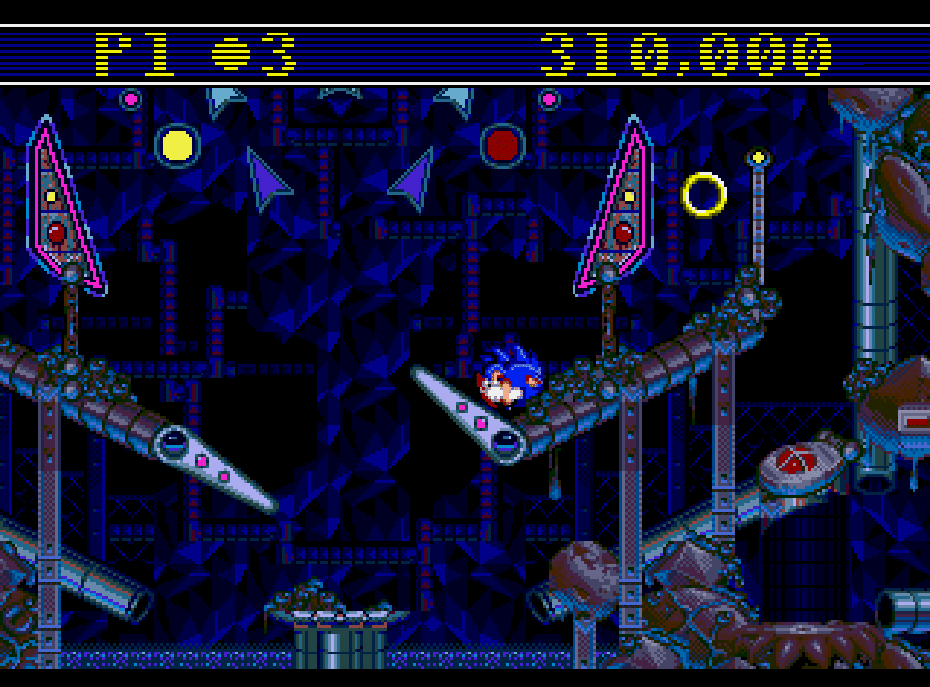 Sonic Spinball is a Sonic the Hedgehog pinball spin off. Is is one of the best Sega Genesis games.