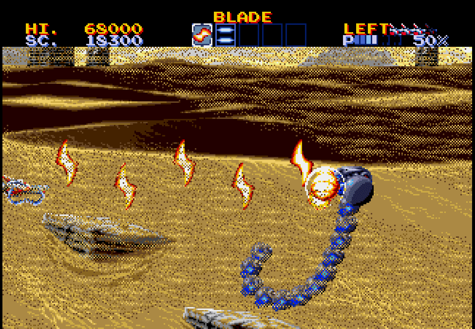 The Thunder Force series was very successful on the Sega Genesis.