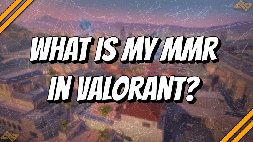what is my mmr in Valorant title card