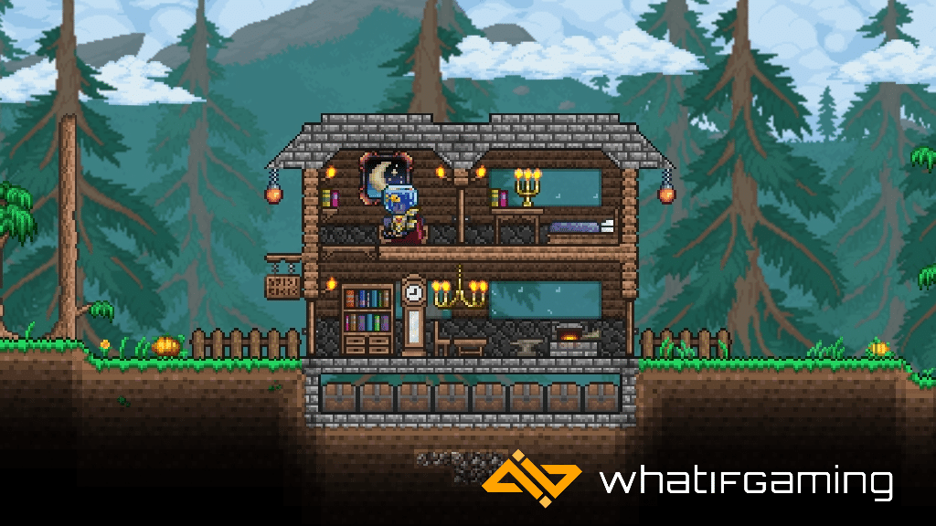 best terraria house design ideas wood and stone