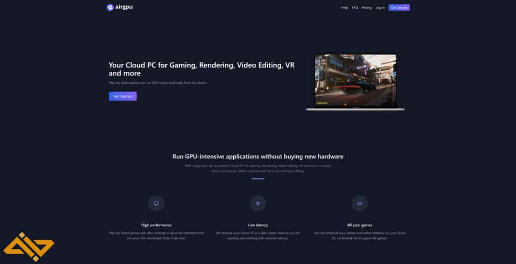 AirGPU - Best Cloud Gaming Service Providers