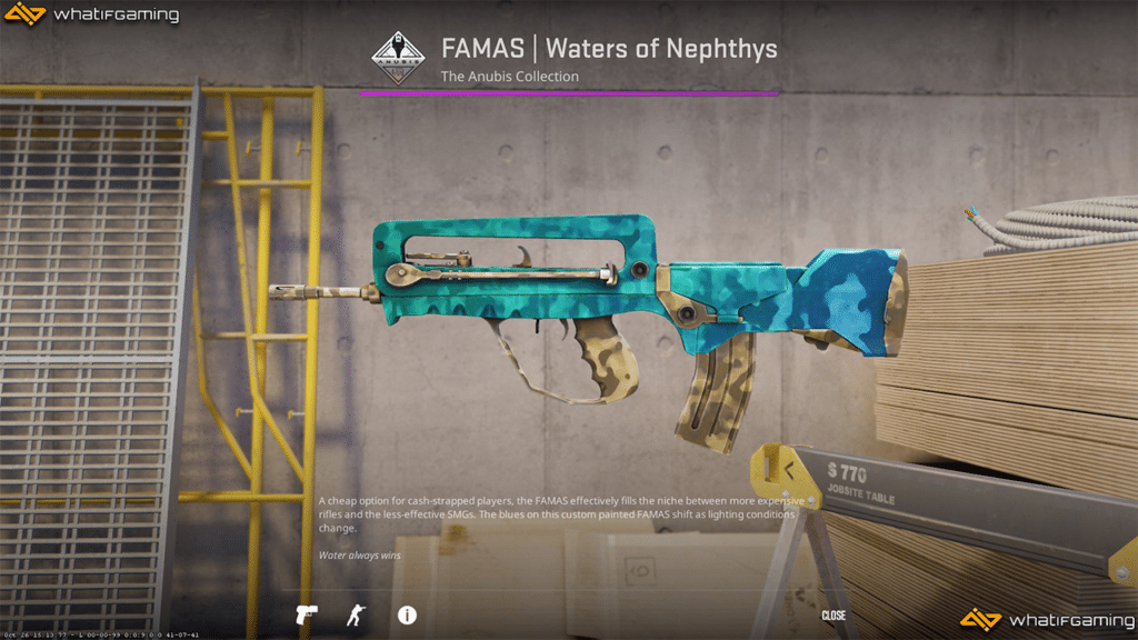 FAMAS Waters of Nephthys