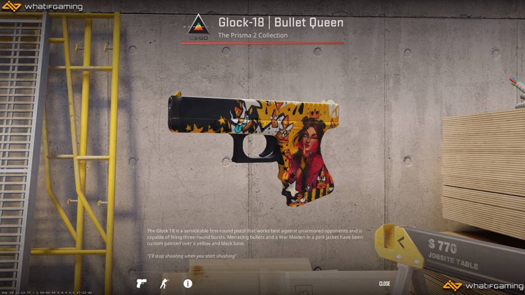 Glock-18 Bullet Queen