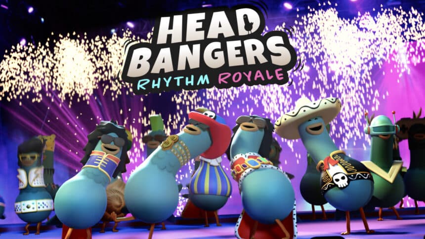 Headbangers Rhythm Royale Key Art