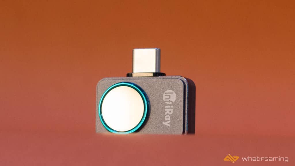 Image shows the InfiRay P2 Pro sensor
