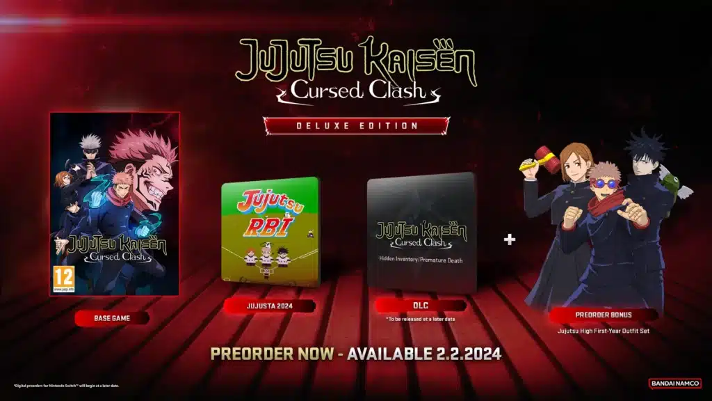 Jujutsu Kaisen Cursed Clash Digital Deluxe Edition