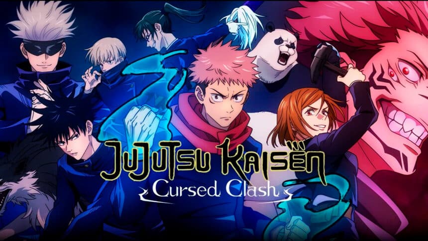 Jujutsu Kaisen Cursed Clash Key Art