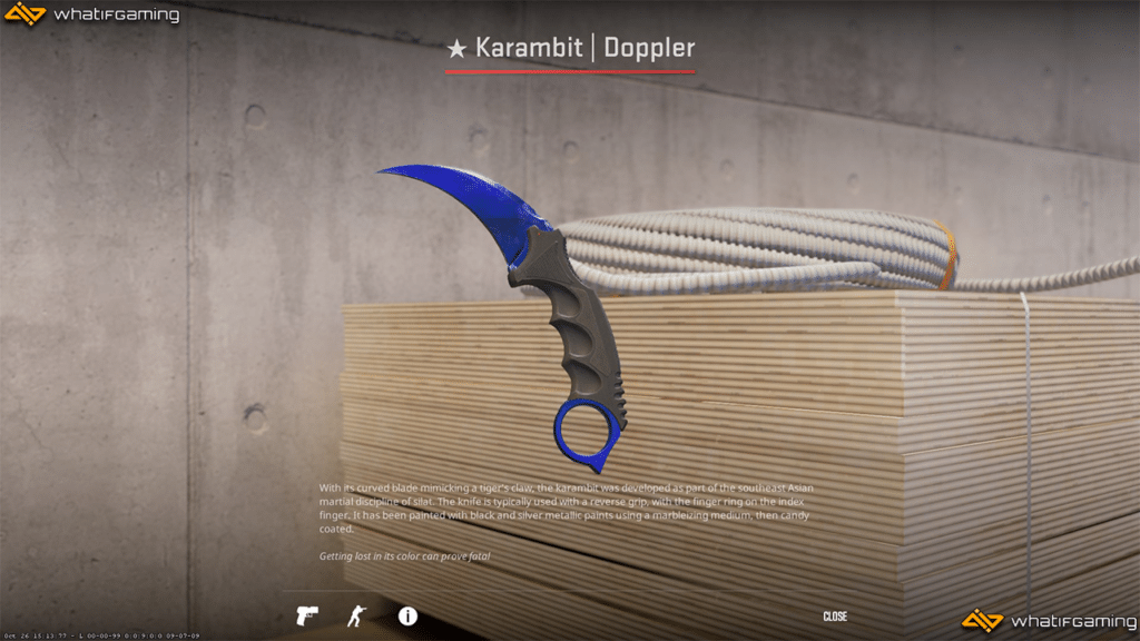 Karambit Doppler