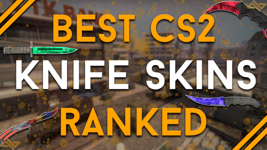 The 15 Best CS2 Knife Skins (2023) title card.