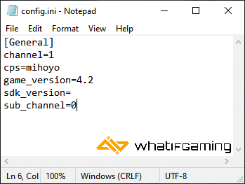 Config file for 4.2