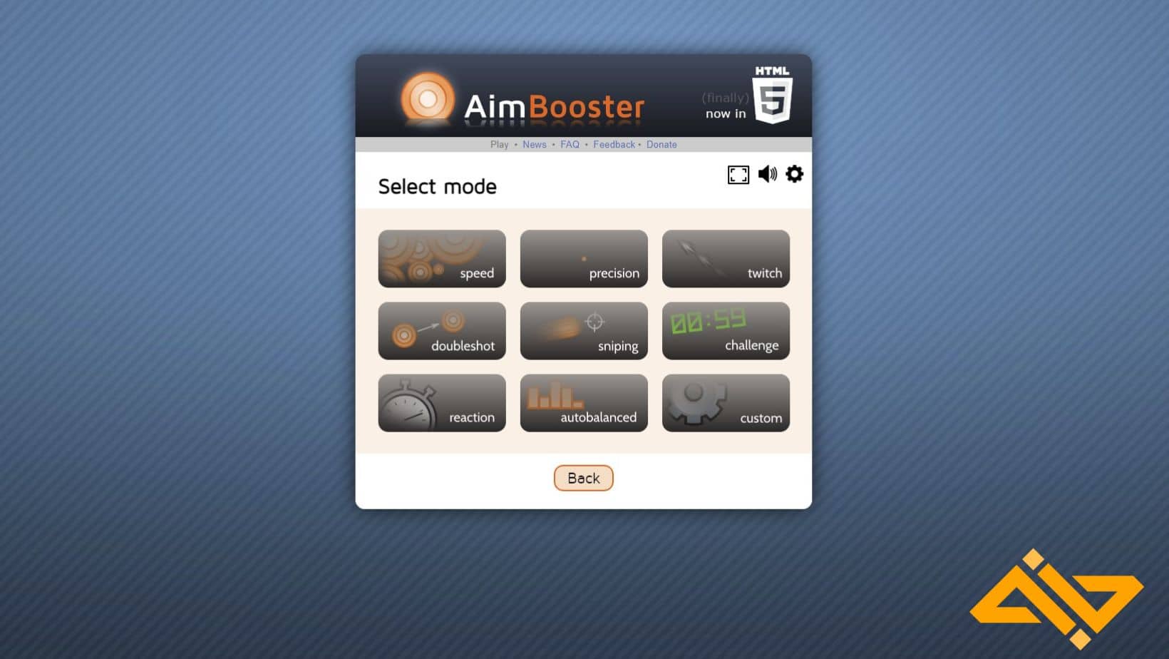 AimBooster allows you to see various graphs that give you a better understanding of your shooting pattern.