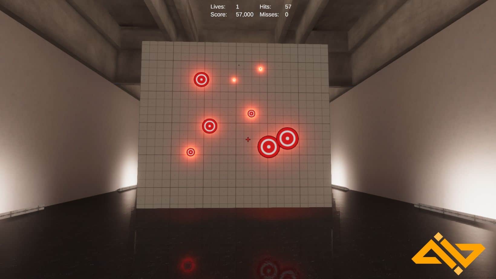 Aimtastic gives you a lot of different target practice rooms with player movements. 