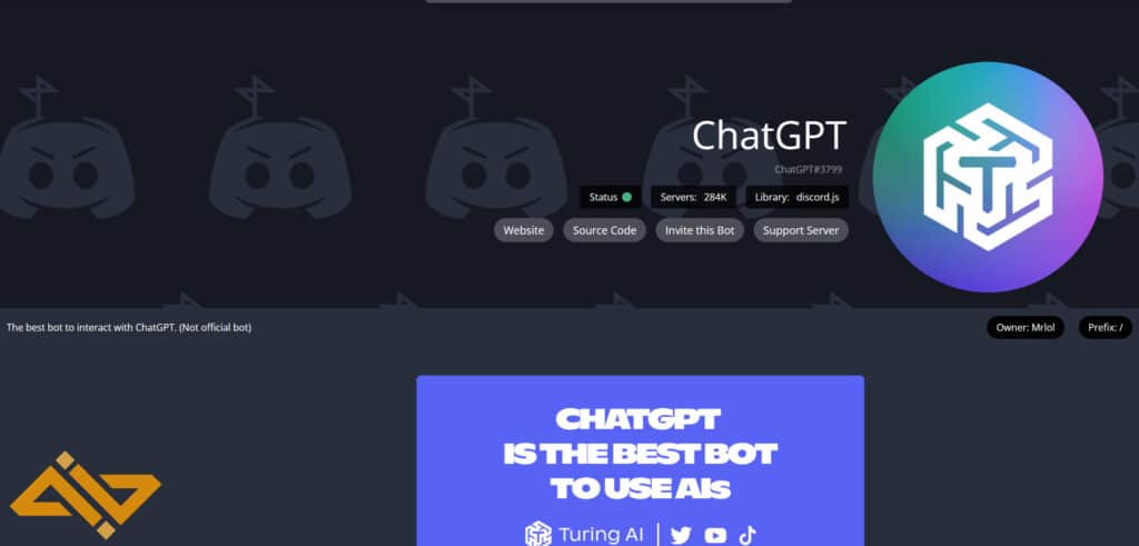 ChatGPT Bot Watermarked