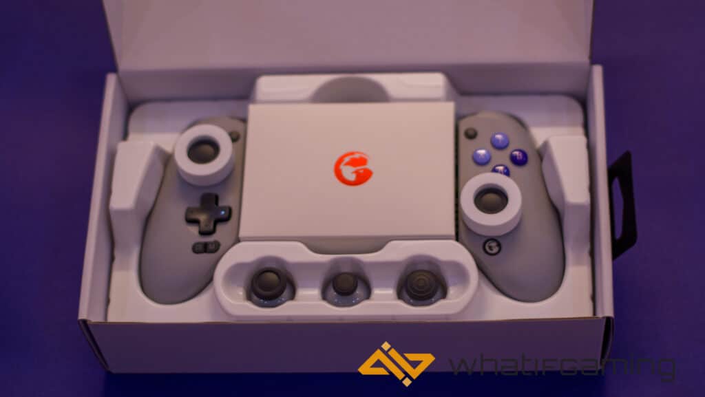Image shows Gamesir G8 Galileo review package