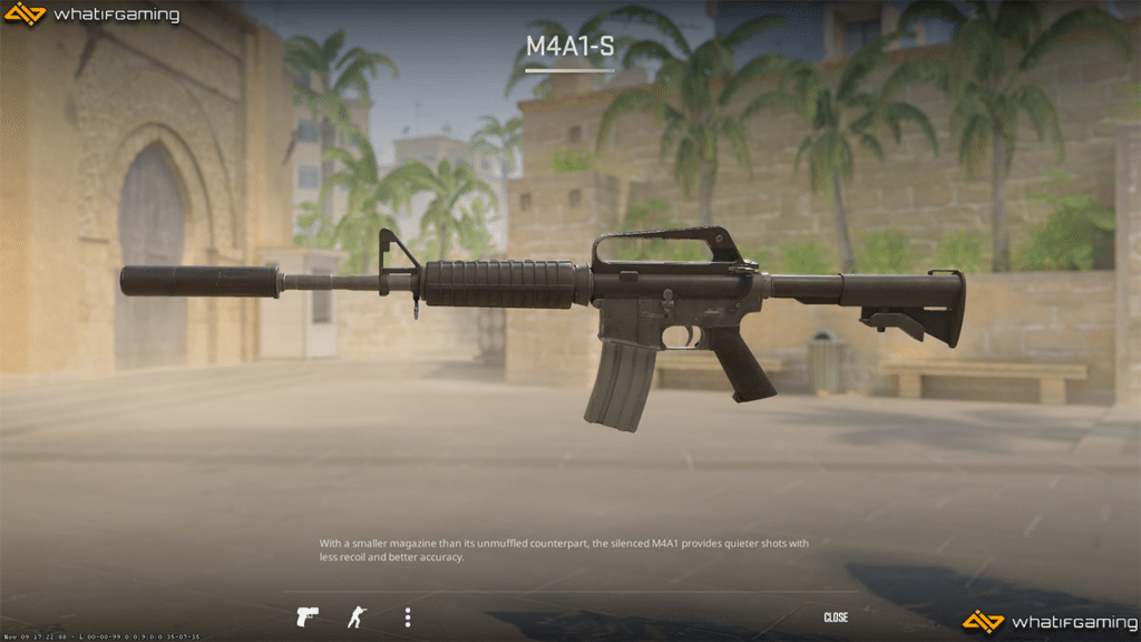 Inspecting the M4A1-S