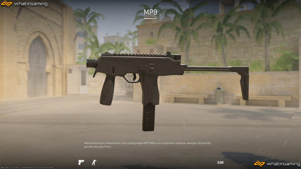 Inspecting the MP9