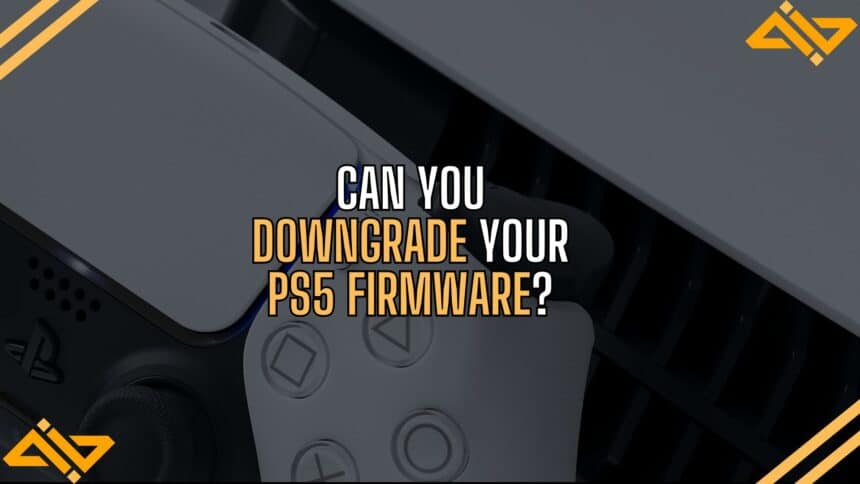 PS5 Downgrade Feature Edited