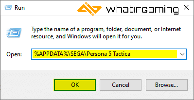 Расположение файла сохранения Persona 5 Tactica на ПК