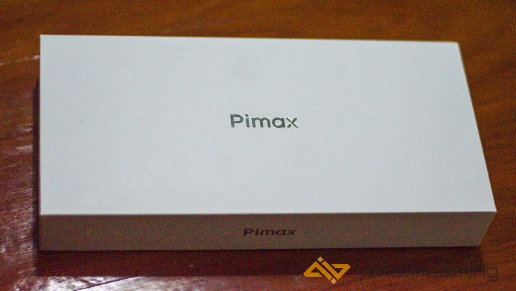 Image shows the Pimax Portal Review box
