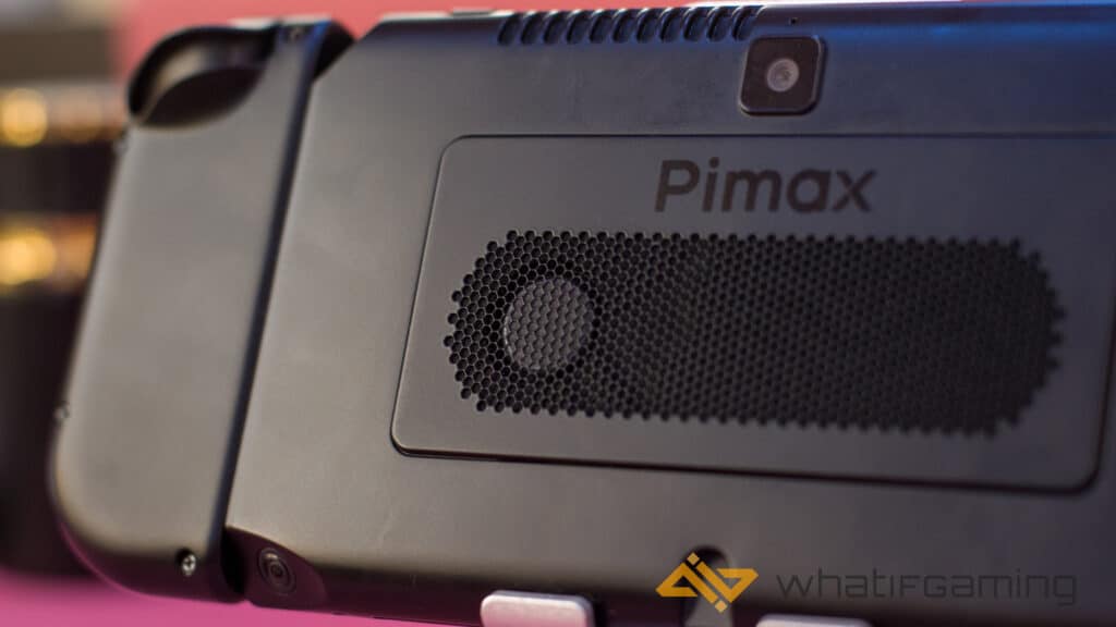 Image shows Pimax Portal review fan