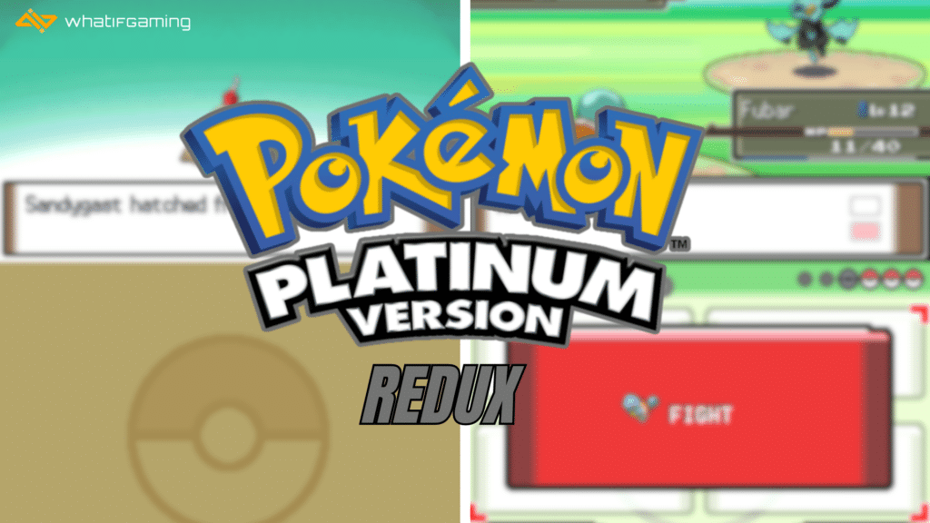 Collaged images of Pokemon Platinum Redux.