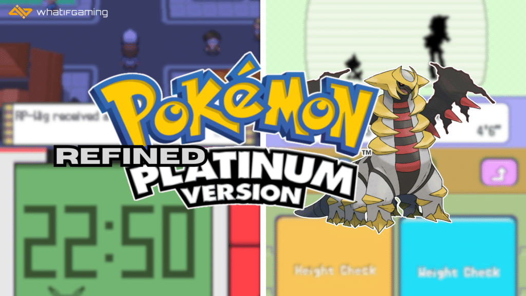 Collaged images of Pokemon Refined Platinum.
