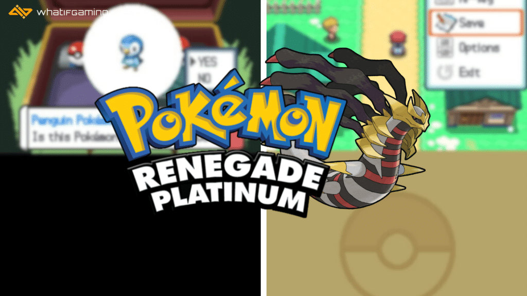 A collaged image for Pokemon Renegade Platinum.